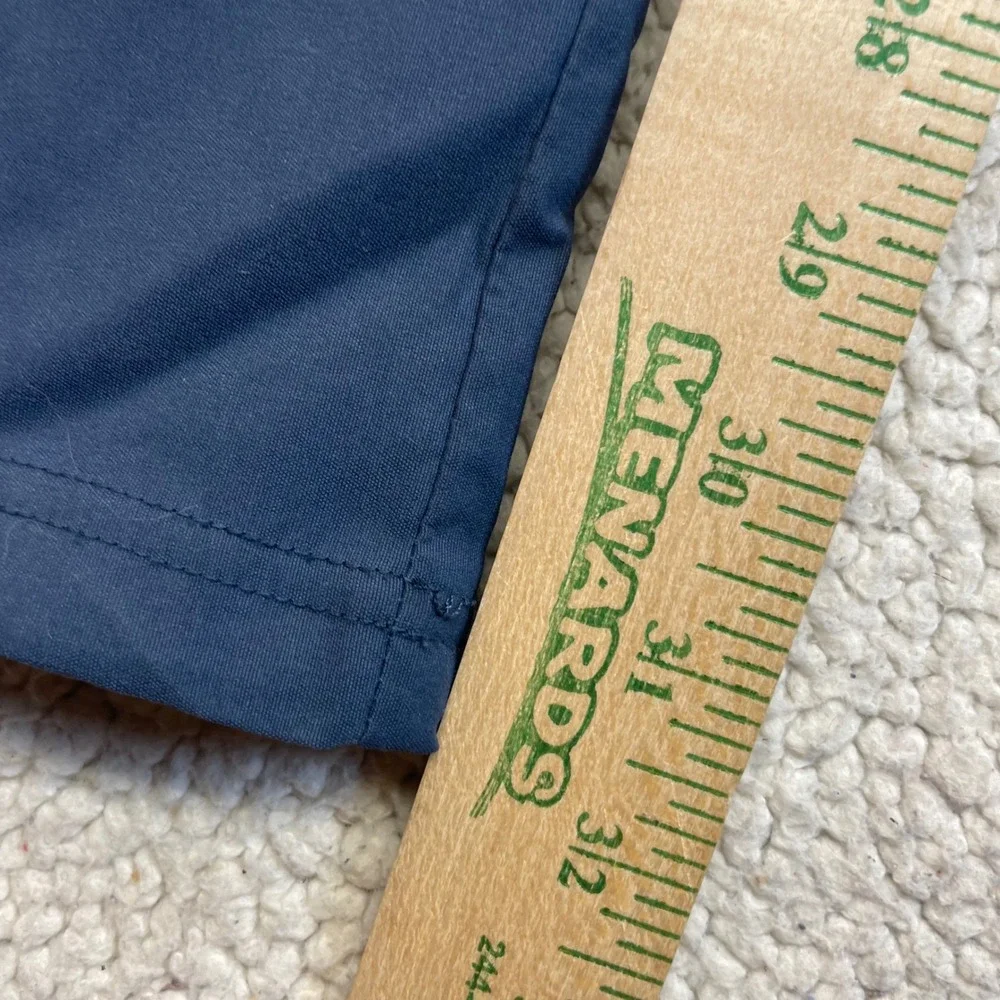 Orvis Pants Mens 38x32 Blue Classic Collection Fleece Lined Outdoor Utility